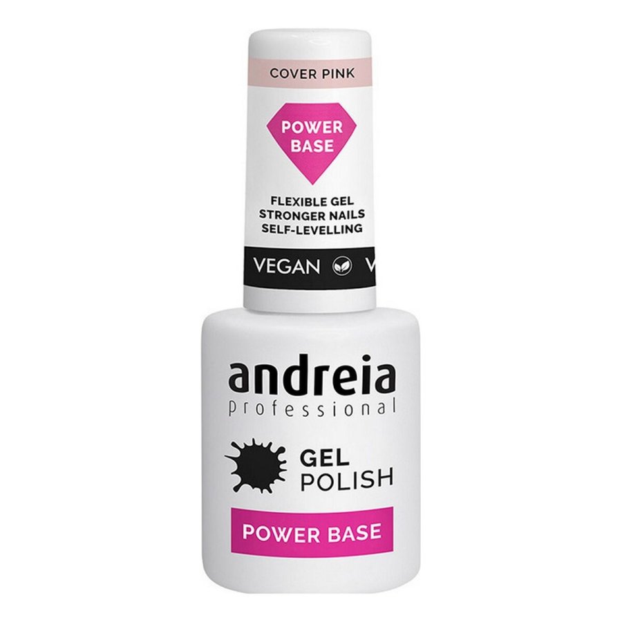 Neglelak Semi-permanent Gel Polish Power Base Andreia Professional Gel Pink (10,5 ml) #1