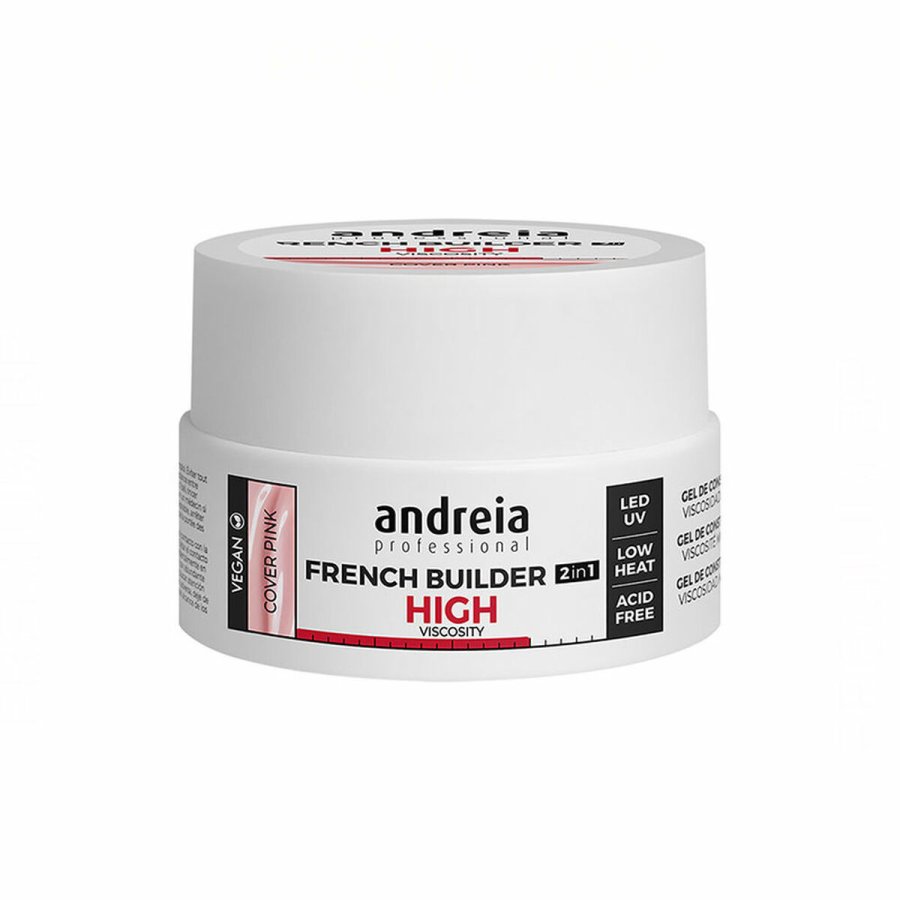 Gel-neglelak French Builder High Viscosity Andreia 0BGFCP22 Pink (22 g) #1