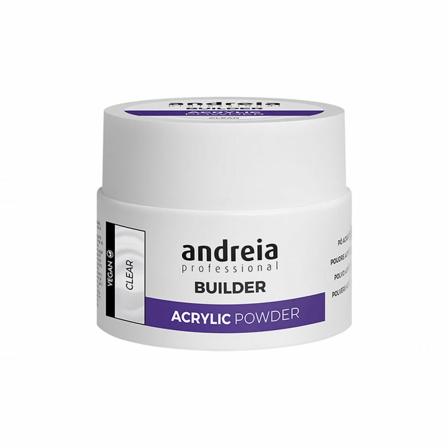 Gel-neglelak  Professional Builder Acrylic Powder Andreia Professional Builder Clear (35 g) #1