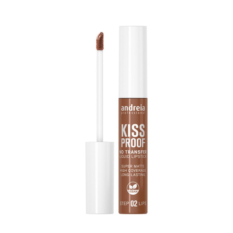 Lbestift Andreia Kiss Proof 8 ml N 6 Lys Chokolade #1
