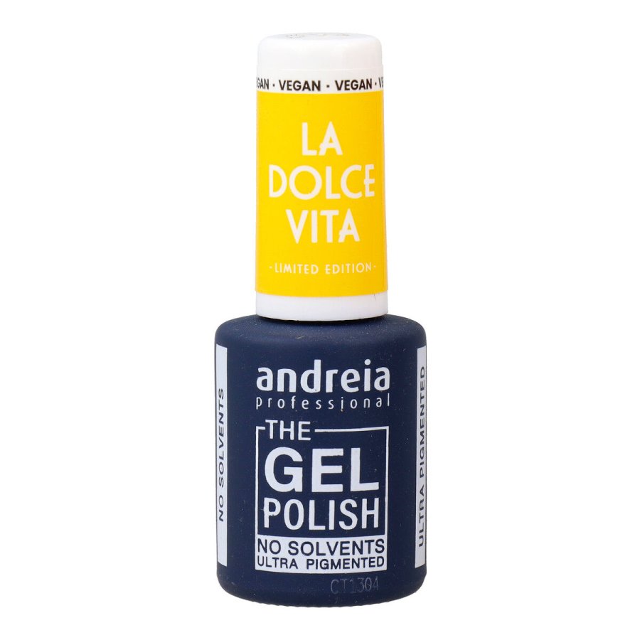 Gel-neglelak Andreia La Dolce Vita DV4 Canary Yellow 10,5 ml #1