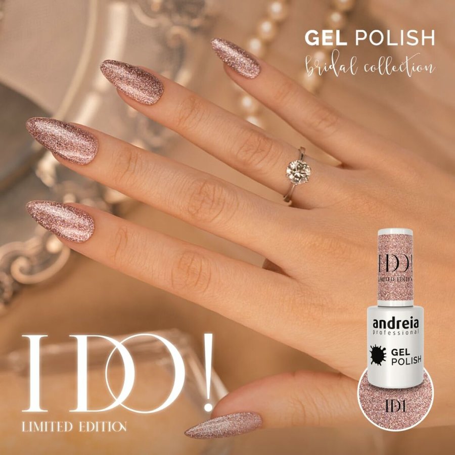 Neglelak Andreia I Do! ID1 Diamond Ring 10,5 ml #4