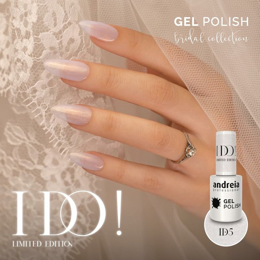 Gel-neglelak Andreia I Do! ID5 Veil 10,5 ml #4