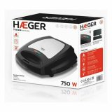 Sandwich Maker Haeger S4700023 750 W #3