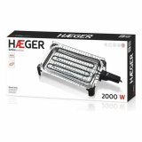 Mikroblgeovnen med Grill Haeger GR-200.006A Sort 2000 W #5