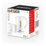Kedel Haeger 	EK-10W.015A- Hvid 1100 W Plastik 500 ml #2