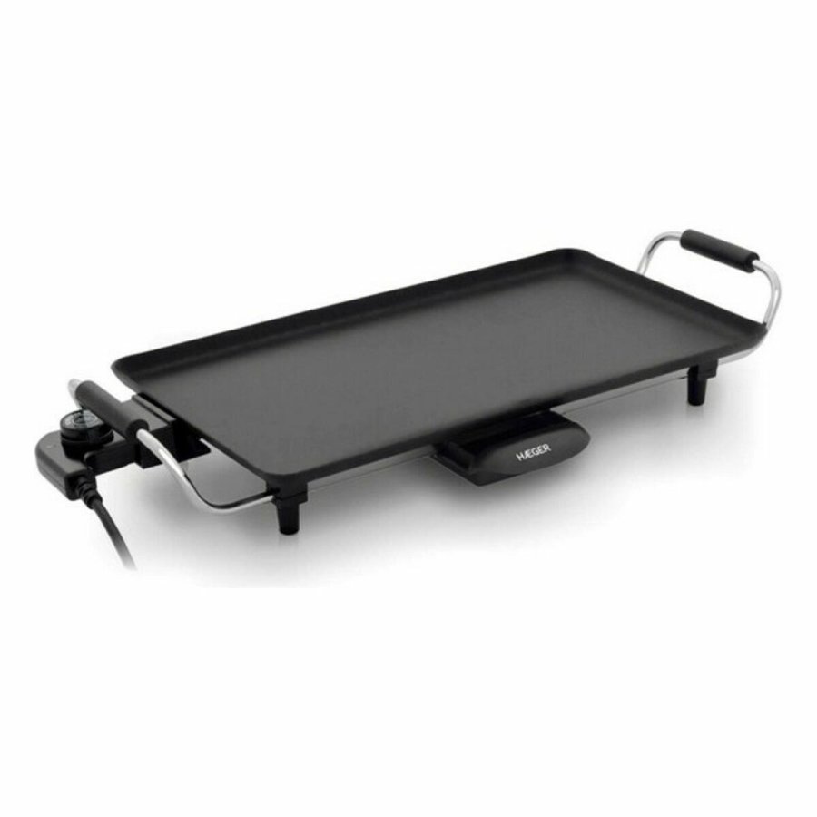 Stegeplade Glat Haeger GR-200.010A Sort 2000 W #1