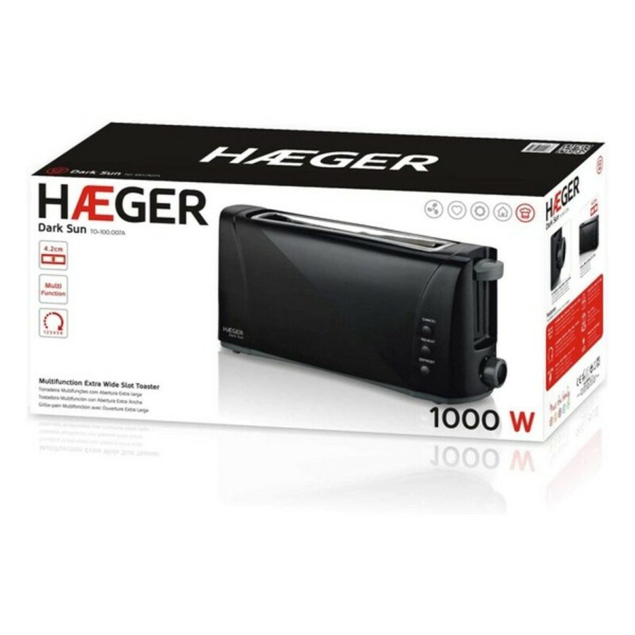 Brdrister Haeger TO-100.007A 1000 W Sort #2
