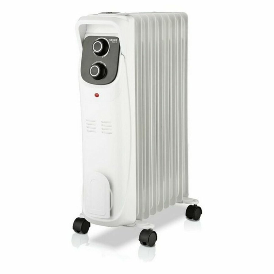Olieradiator (9 kamre) Haeger OH-009.006A Hvid 2000 W #1