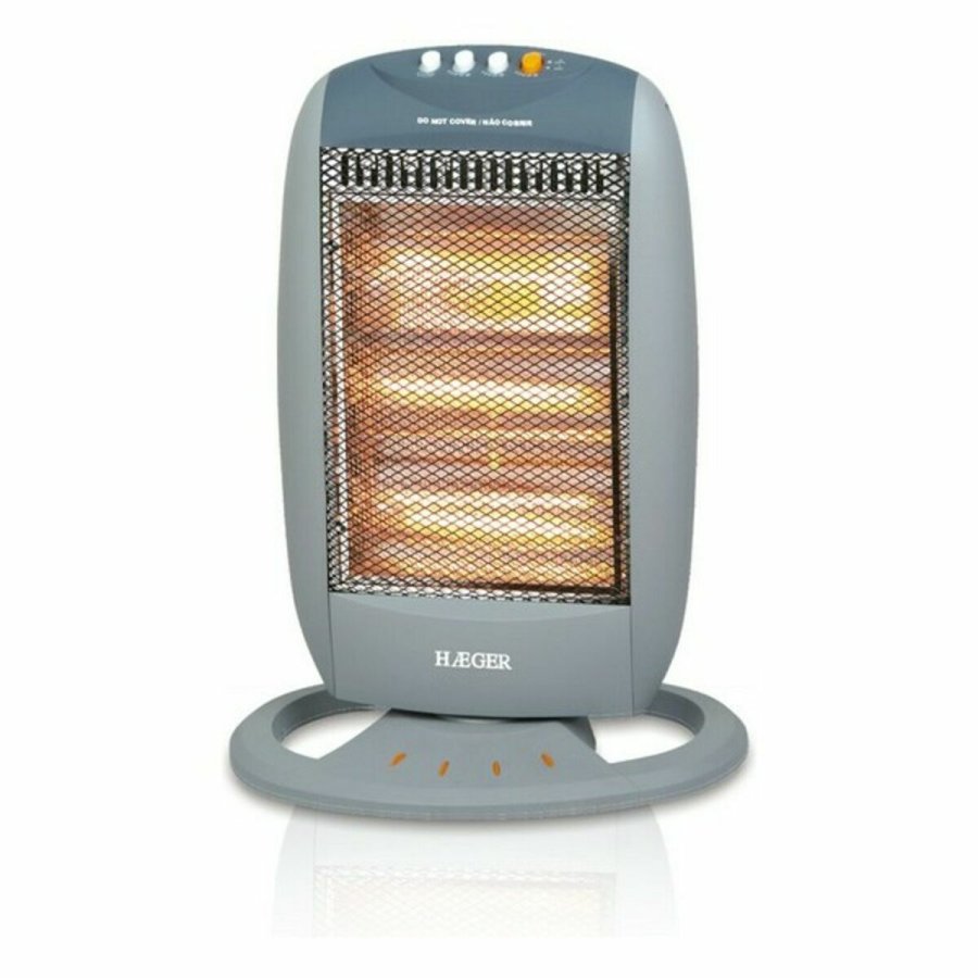 Flytbar varmeapparat Haeger HH-120.002A Hvid 1200 W #1