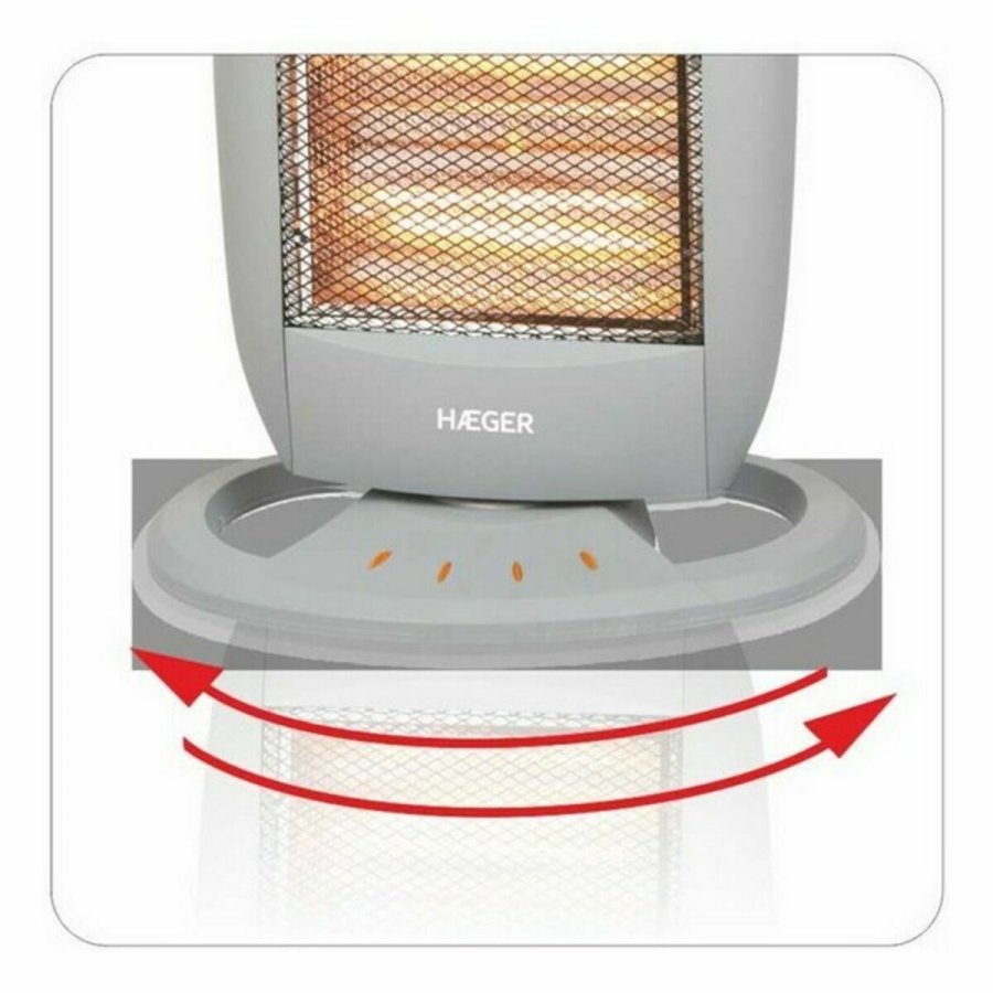Flytbar varmeapparat Haeger HH-120.002A Hvid 1200 W #13