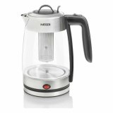 Vandkedel og Elektrisk Tekedel Haeger EK-22F.020A Hvid Rustfrit stl 2200 W #1