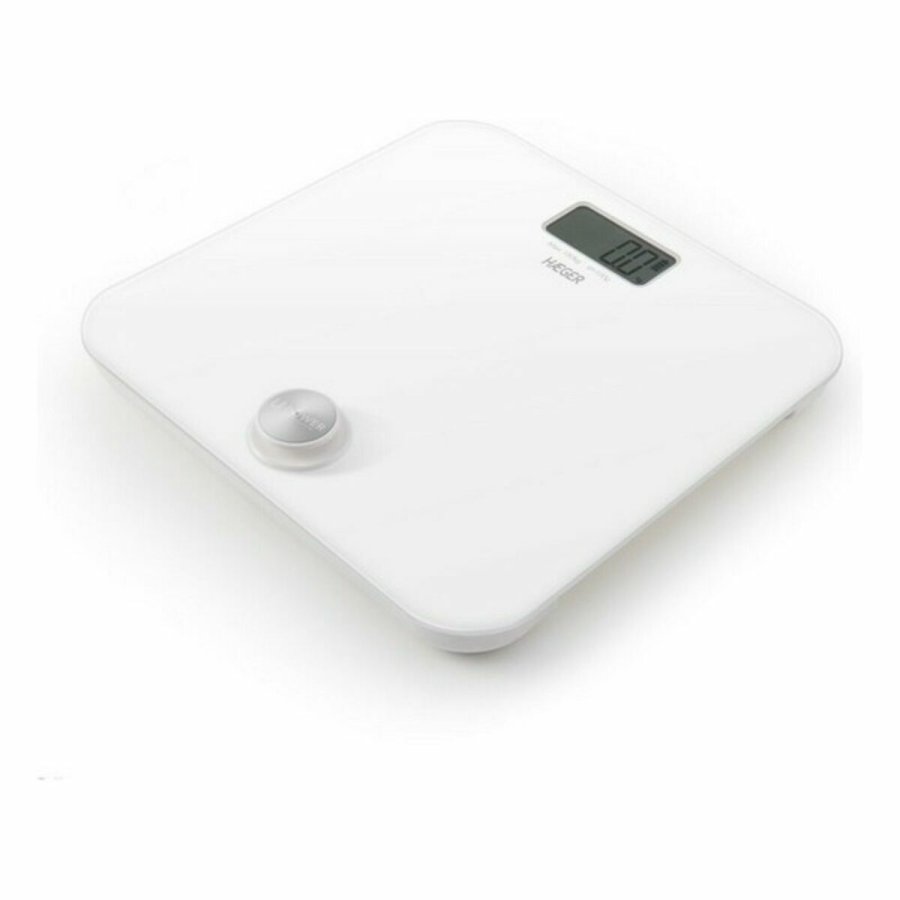 Digital badevgt Haeger BS-DIG.011A Hvid 180 kg #1