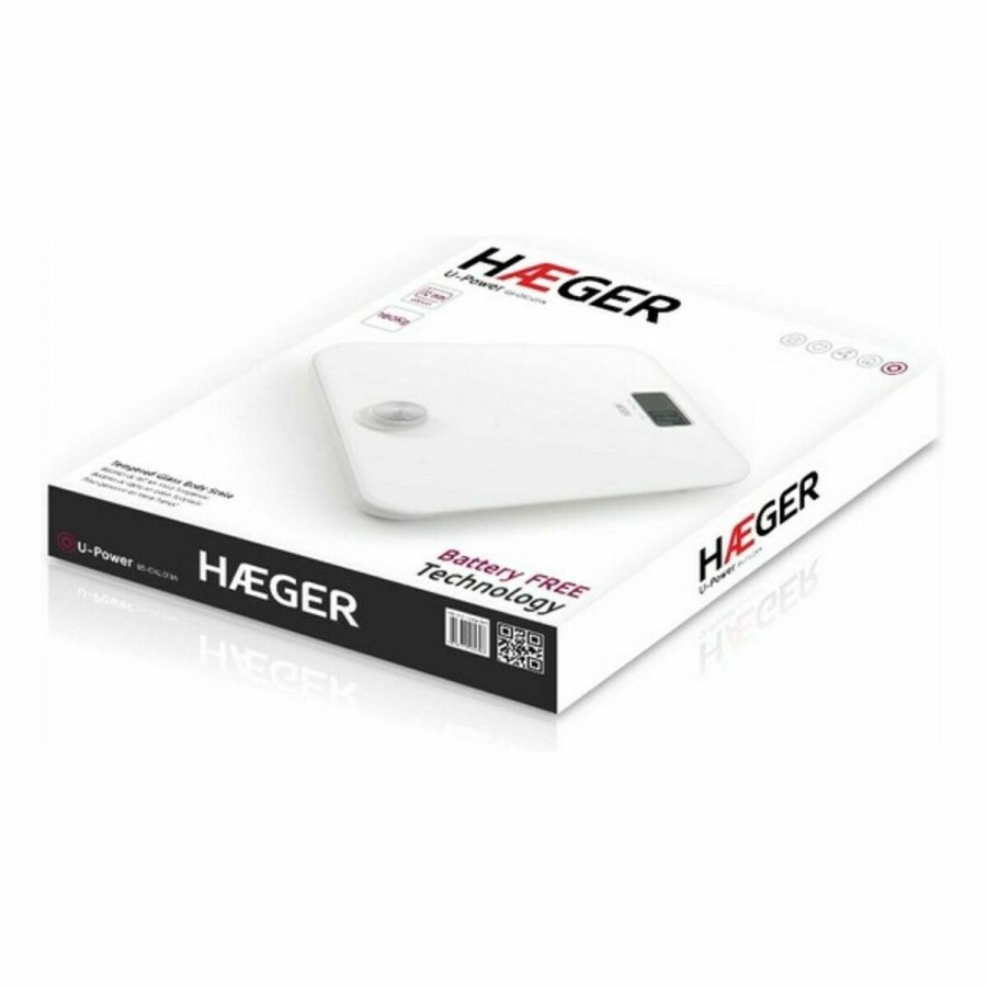 Digital badevgt Haeger BS-DIG.011A Hvid 180 kg #13