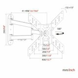 TV-holder Haeger WB-T50.017A 23