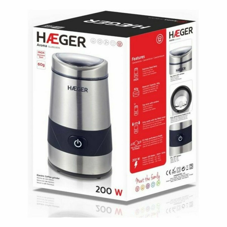 Elektrisk kvrn Haeger CG-200.001A Kaffe 200 W 200 W #5