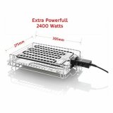 Grill Haeger GR-240.013A 2400W Sort Multifarvet 2400 W (395 x 275mm) #4
