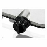 Elektrisk Varmeplade Haeger HP-01S.014A Rustfrit stl 1 Ildsted Sort Slvfarvet 1500W #2