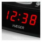 Clockradio Haeger RA-06B.005B Sort #3