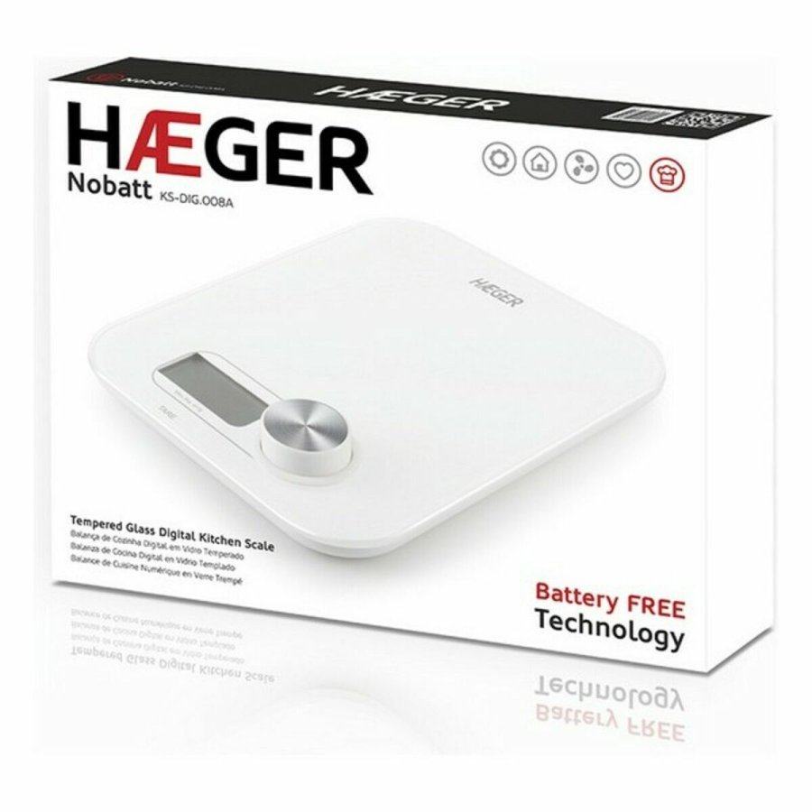kkkenvgt Haeger KS-DIG.008A 5 kg Hvid #5