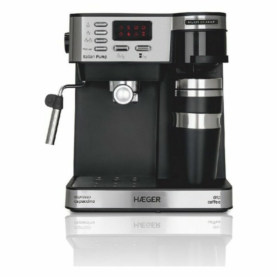 Hurtig manuel kaffemaskine Haeger CM-145.008A Multifarvet 1,2 L #1
