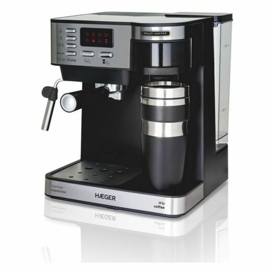 Hurtig manuel kaffemaskine Haeger CM-145.008A Multifarvet 1,2 L #2