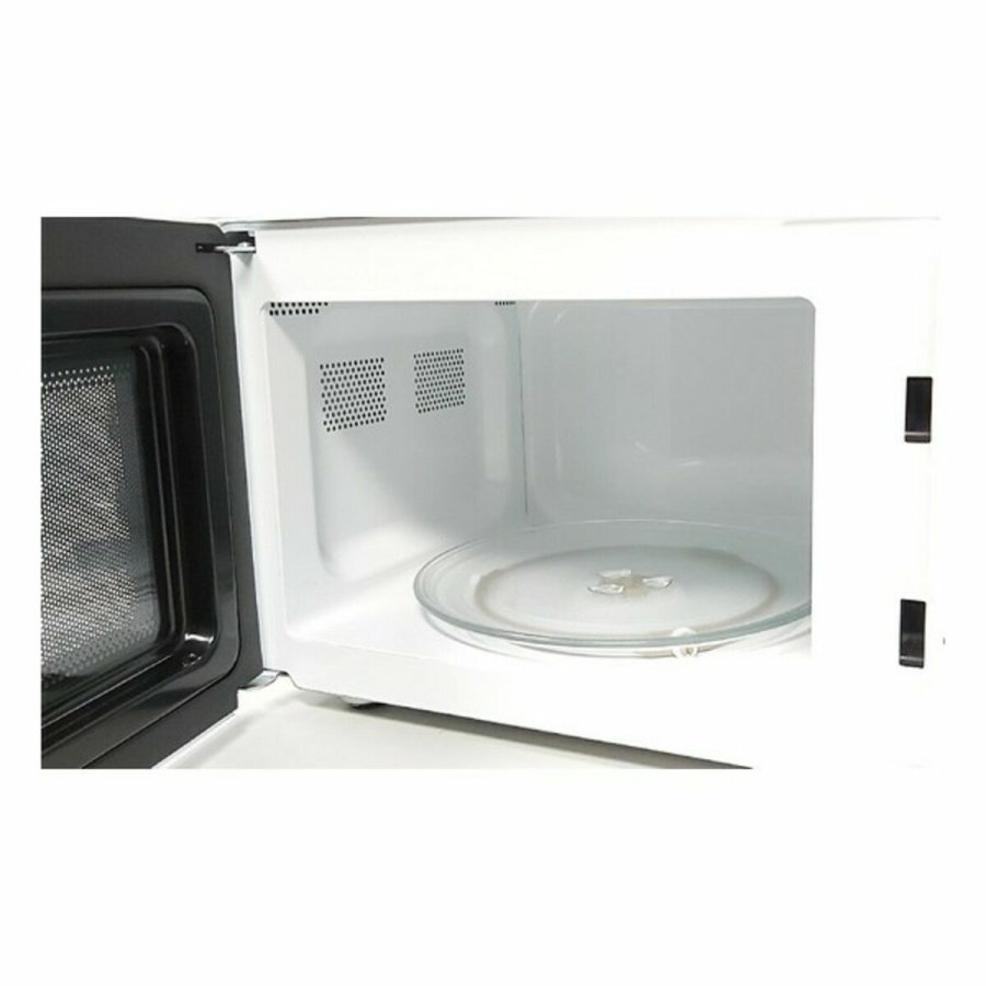 Mikroblgeovnen med Grill Haeger MW-70W.006A 20 L Hvid 700W #2