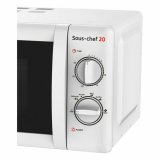 Mikroblgeovnen med Grill Haeger MW-70W.006A 20 L Hvid 700W #3