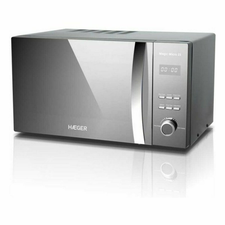 Mikroblgeovnen med Grill Haeger MW-80B.008A Gr 800W #1