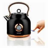 Vandkedel og Elektrisk Tekedel Haeger EK-22B.024A Sort Rustfrit stl 2200 W 1,7 L #2