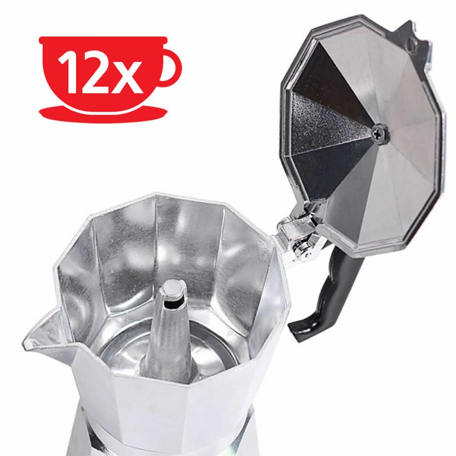 Italiensk Kaffekande Haeger CP-12A.009A Aluminium 300 ml #2