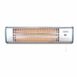 Quartz elektrisk radiator Haeger BH-120.003A Slvfarvet 1200 W #1