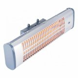 Quartz elektrisk radiator Haeger BH-120.003A Slvfarvet 1200 W #5