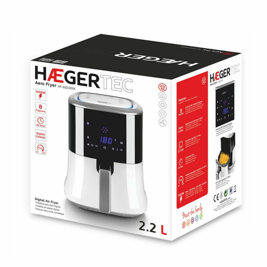 Frituregryde Haeger AF-D22.001A Hvid 2,2 L 1000 W #2