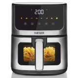 Varmluftsfrituregryde Haeger Magic Window Gr 1400 W #1