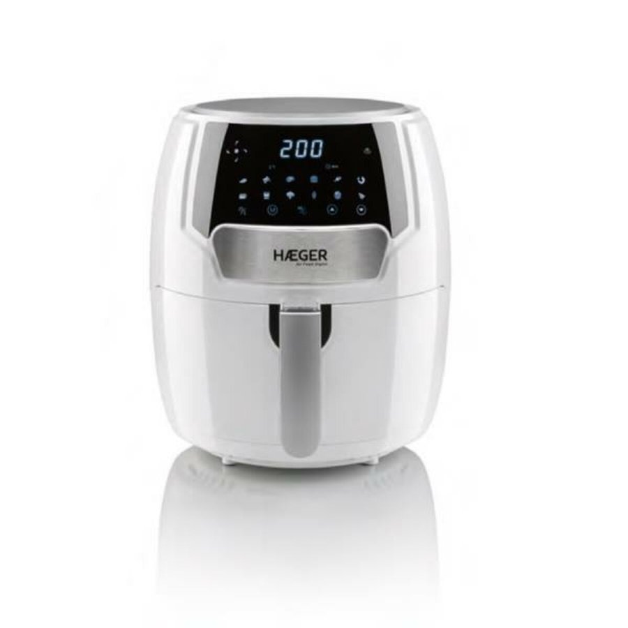 Varmluftsfrituregryde Haeger AF-D42.007A Hvid 1500 W #1