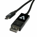 USB-C til DisplayPort-adapter V7 V7UCDP-2M Sort #1