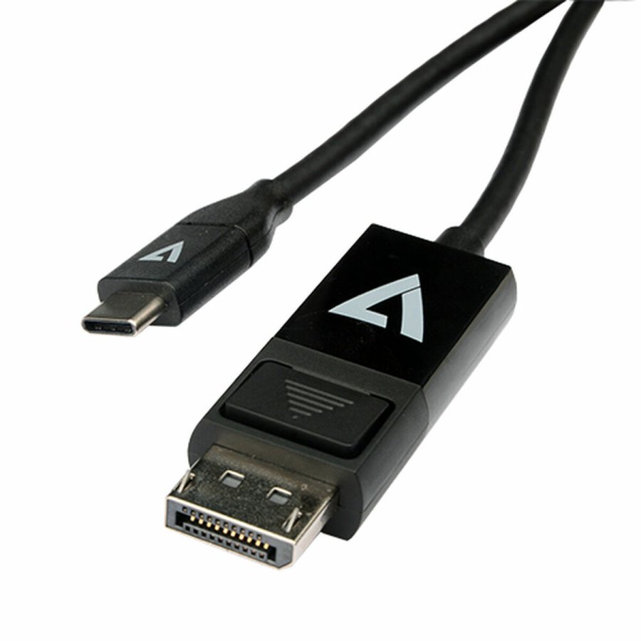 USB-C til DisplayPort-adapter V7 V7UCDP-2M Sort #1