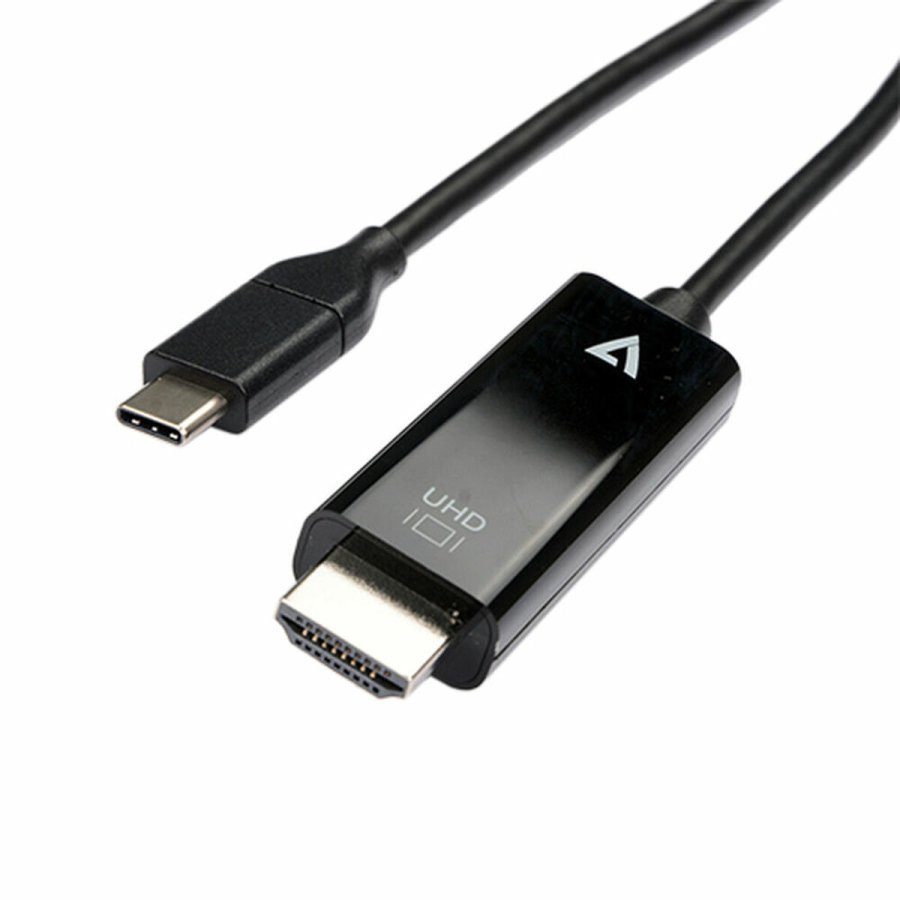 USB-C til HDMI-adapter V7 V7UCHDMI-2M Sort #1