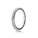 Ring til kvinder Pandora SPARKLE & HEARTS - RING - SIZE 50 #1