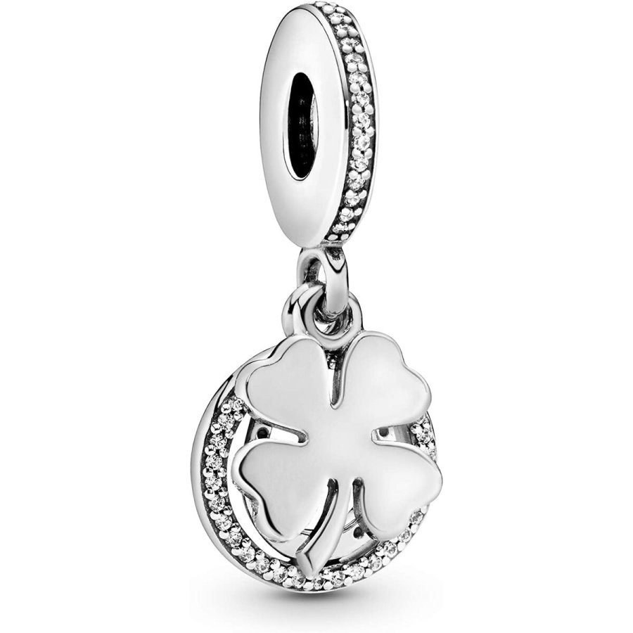 Charm til kvinder Pandora LUCKY FOUR -LEAF CLOVER #1