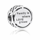 Charm til kvinder Pandora OPENWORK FAMILY ROOTS #2