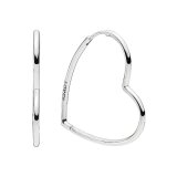 �reringe til kvinder Pandora ASYMMETRICAL HEART HOOP EARRINGS #1