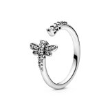 Ring til kvinder Pandora SPARKLING DRAGONFLY - RING - SIZE 54 #1
