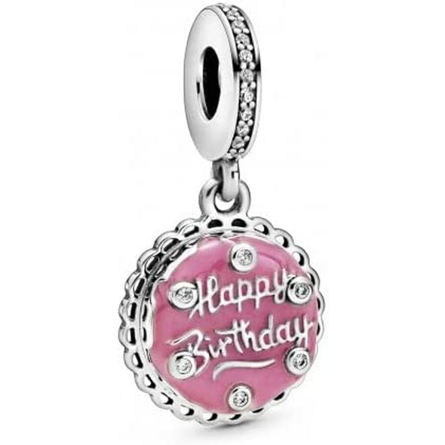 Charm til kvinder Pandora PINK BIRTHDAY CAKE DANGLE #1