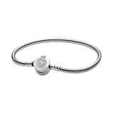 Armb�nd til kvinder Pandora SPARKLING CROWN O SNAKE CHAIN - SIZE 20 20 cm #1