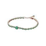 Armbnd til kvinder Pandora SPARKLING GREEN #1