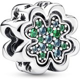 Charm til kvinder Pandora SPLITTABLE FOUR LEAF CLOVER #1