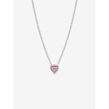 Vedh�ng til kvinder Pandora 398425C02-45 S�lvfarvet Pink #2