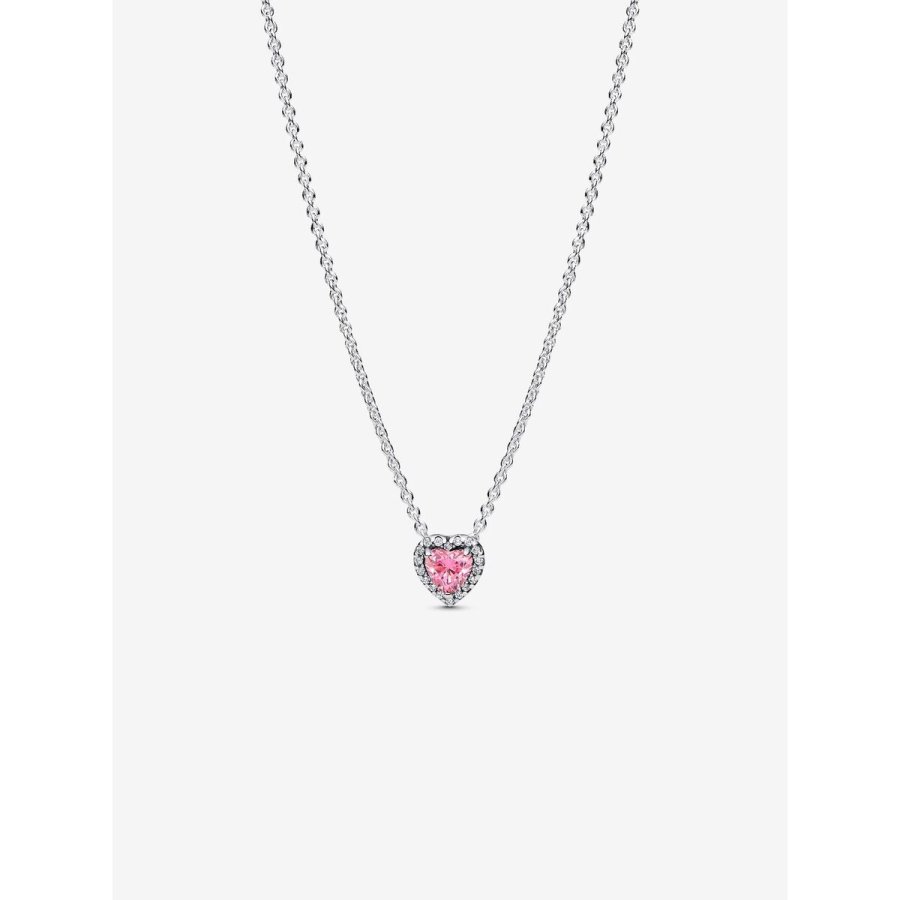 Vedh�ng til kvinder Pandora 398425C02-45 S�lvfarvet Pink #2